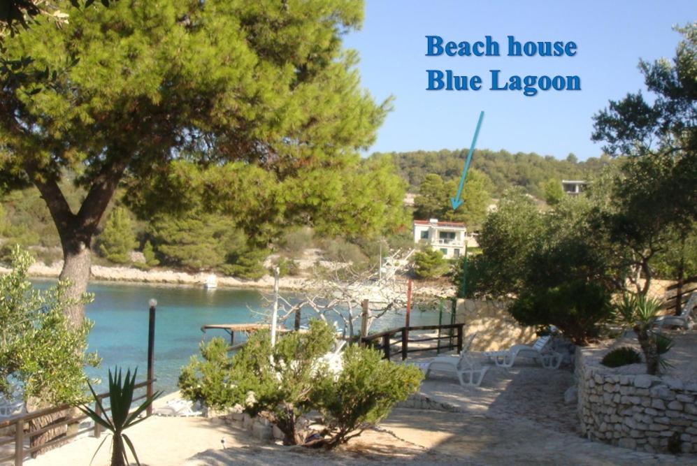 Beach House Blue Lagoon Vila Okrug Gornji Exterior foto