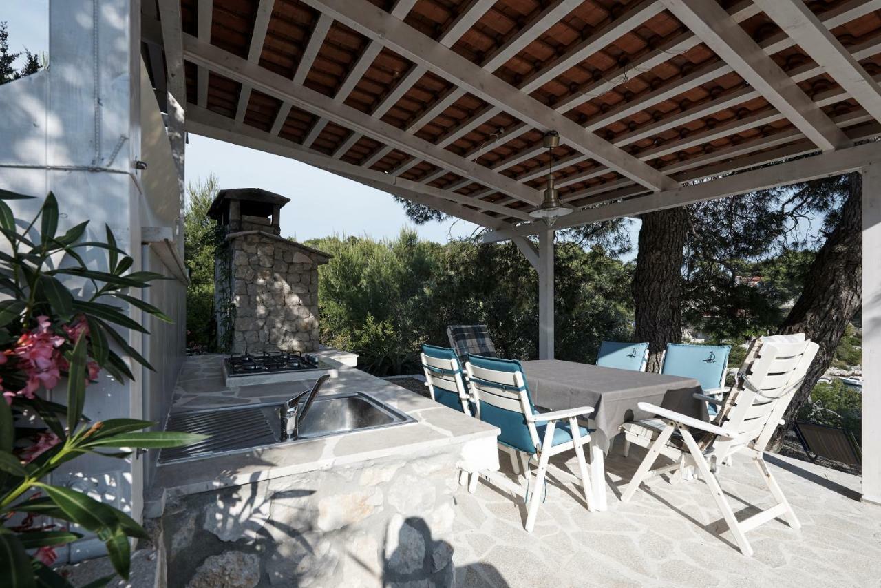 Beach House Blue Lagoon Vila Okrug Gornji Exterior foto